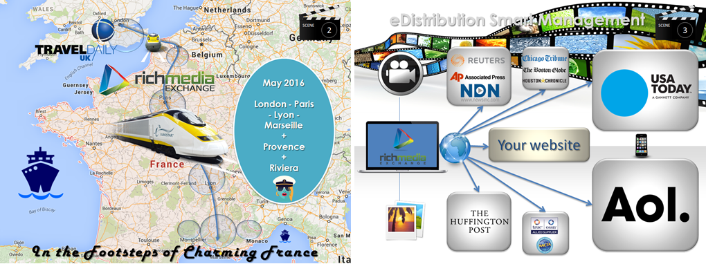 RichMedia Exchange - In the Footsteps of charming France - Eurostart - TGV